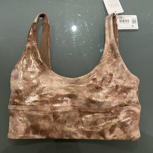 LuluLemon Athletica Align Bra A/B Shine